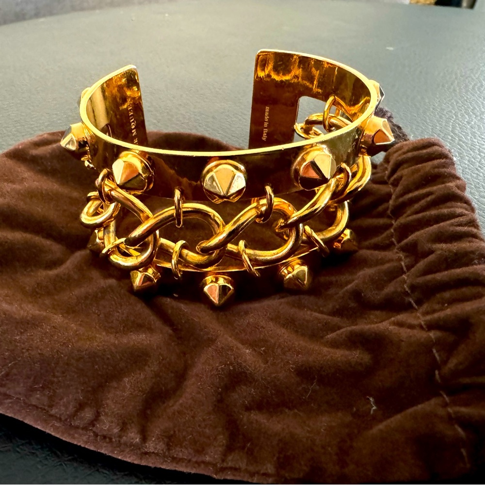 Alexander McQueen cuff bracelet